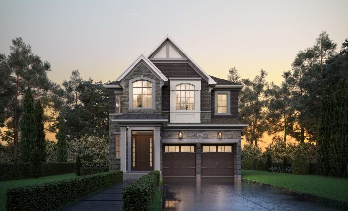 Joshua Creek Montage by Hallet Homes Rendering