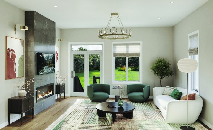 Summit Series at Arbor West Living Room