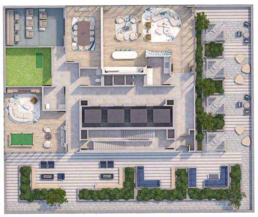 Aquanova Condos Rendering