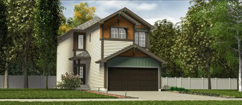 Cy Becker by Sterling Homes (Edmonton) Rendering