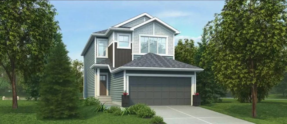 Cy Becker by Sterling Homes (Edmonton) Rendering