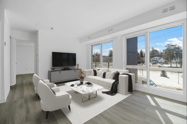 Orchard Park Condos Living Room