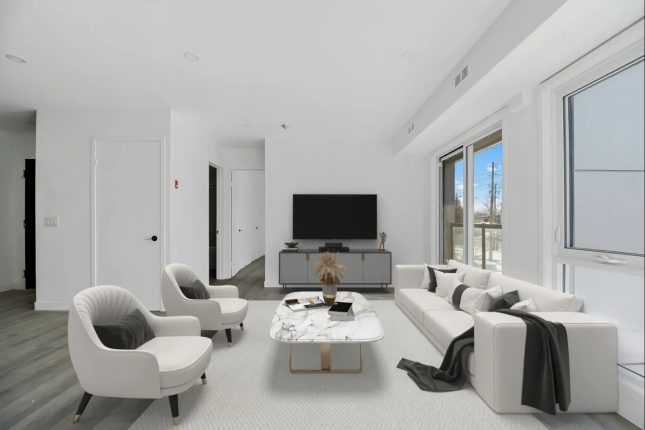 Orchard Park Condos Living Room