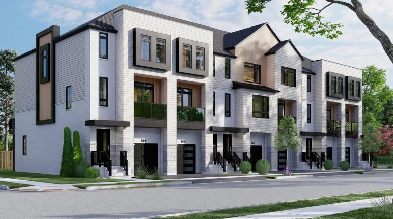 Riverbend Towns Rendering