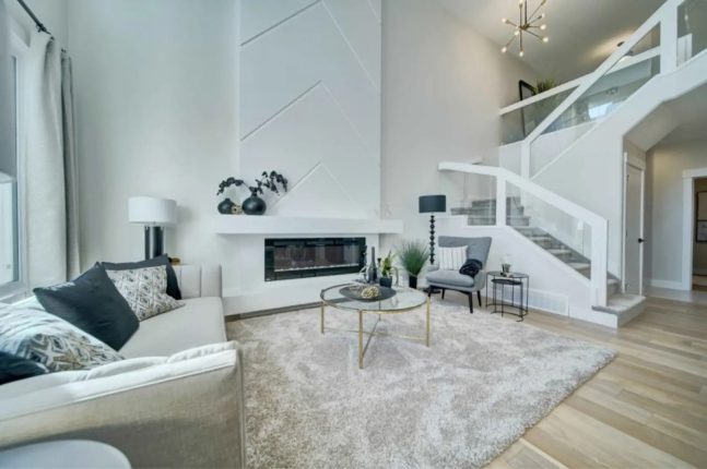 Rosewood at Secord by Western Living Homes Living Room