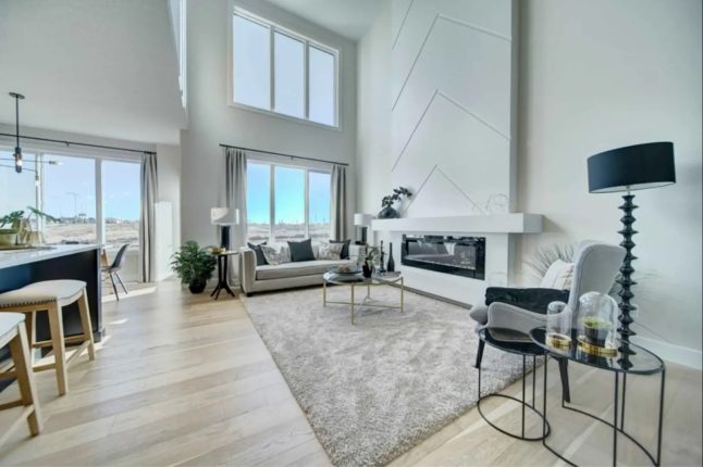 Rosewood at Secord by Western Living Homes Living Room