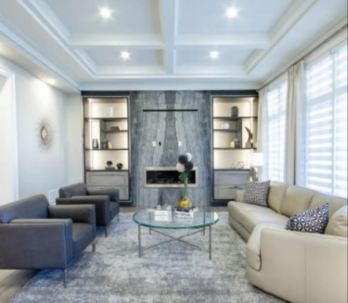 South Cornell by CountryWide Homes Living Room