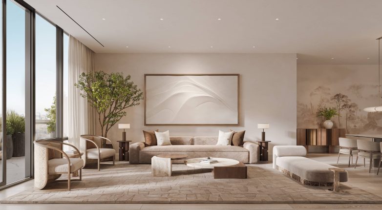 429 Walmer Condos Suite Living Room