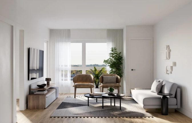 Merritton Mills Condos Living Room