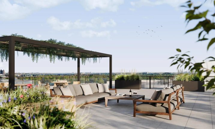 Merritton Mills Condos Rooftop Terrace