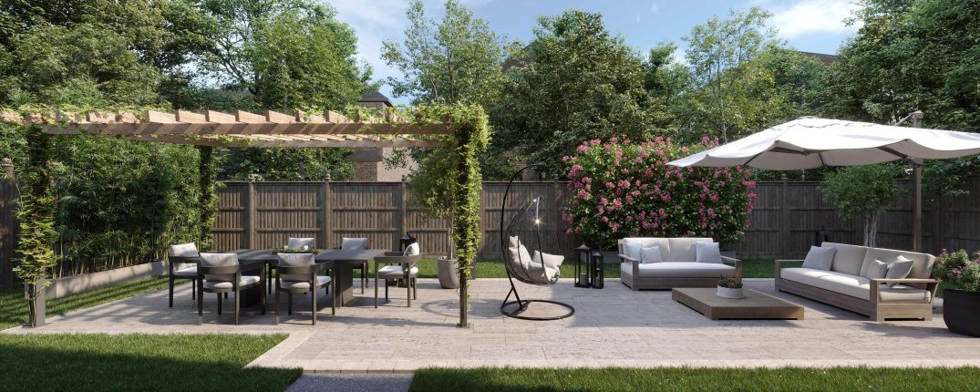 Five Creeks Estates Backyard