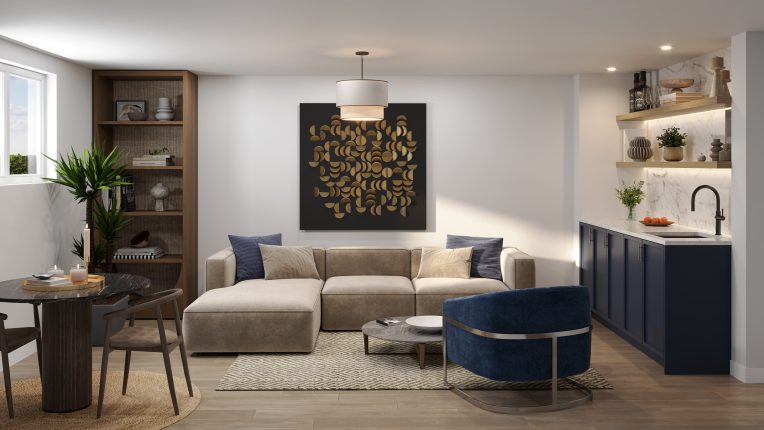 Five Creeks Estates Basement