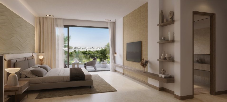 Poseidonia Villas Condos Bedroom