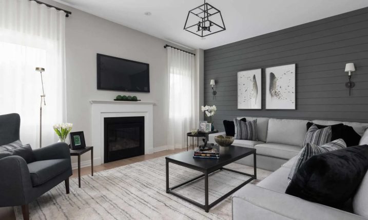 Westwood Village by Cachet Homes Living Room