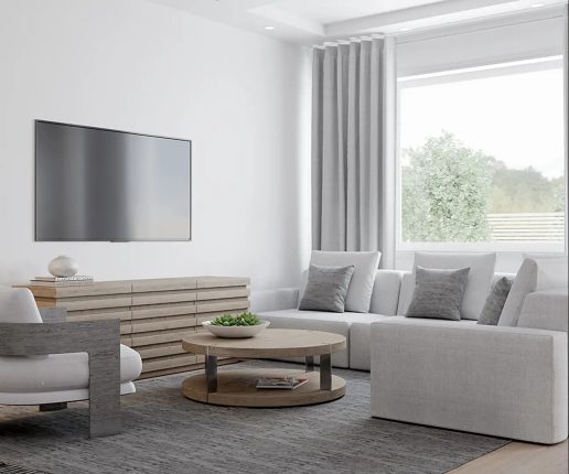 Westwood Village by Cachet Homes Living Room